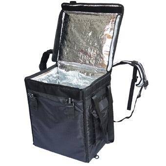 Black and Mobile Large Food Delivery Bag - Black and Mobile