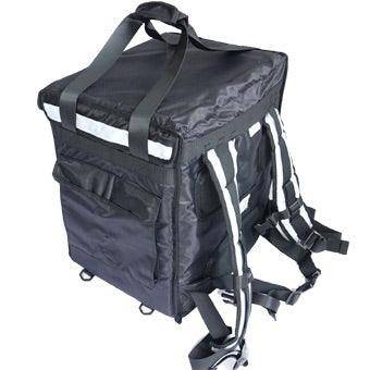 Black and Mobile Large Food Delivery Bag - Black and Mobile